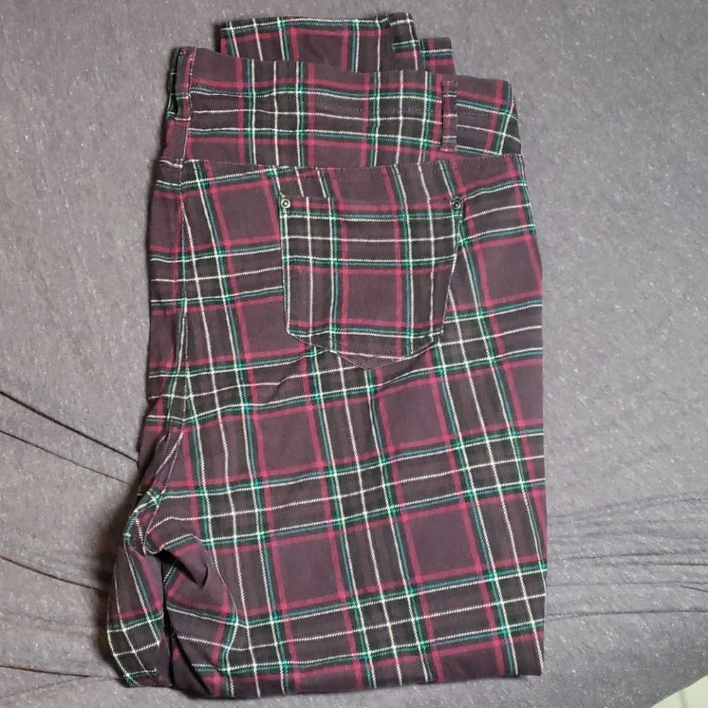 Purple jeggings